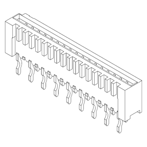 FPC / FFC Connectors IMSA-9610S-17A-TR