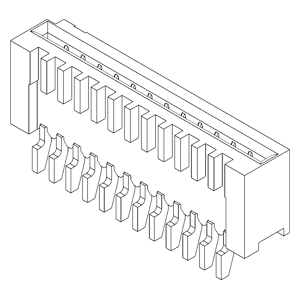 FPC / FFC Connectors IMSA-9610S-12Y926