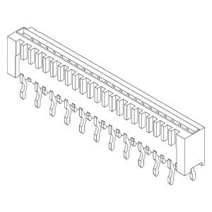 FPC / FFC Connectors IMSA-9610S-22A-TR