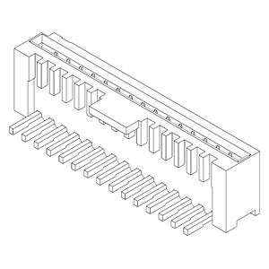 FPC / FFC Connectors IMSA-9610S-15Y925