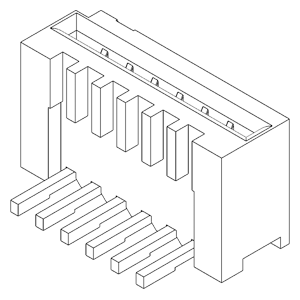 FPC / FFC Connectors IMSA-9610S-06C-TR