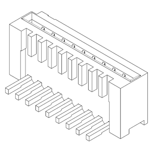 FPC / FFC Connectors IMSA-9610S-09C-TR