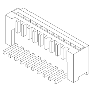 FPC / FFC Connectors IMSA-9610S-10C-TR