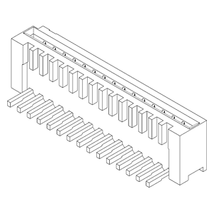 FPC / FFC Connectors IMSA-9610S-15Y938