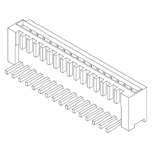 FPC / FFC Connectors IMSA-9610S-16C-TR