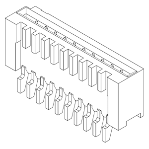 FPC / FFC Connectors IMSA-9610S-10D-TR