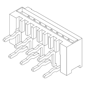 FPC / FFC Connectors IMSA-9610S-08B-TR