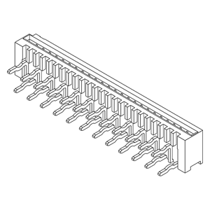 FPC / FFC Connectors IMSA-9610S-24B-TR