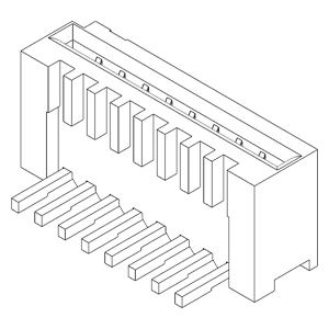 FPC / FFC Connectors IMSA-9610S-08Y923