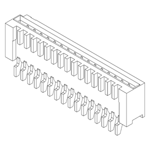 FPC / FFC Connectors IMSA-9610S-16D-GF