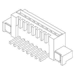 FPC / FFC Connectors IMSA-9611S-08C-GF