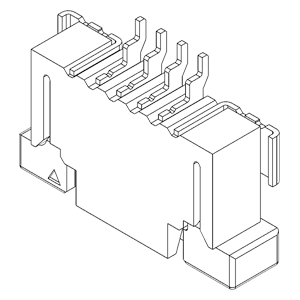 FPC / FFC Connectors IMSA-9616S-04L-GFN4