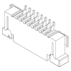 FPC / FFC Connectors IMSA-9616S-08L-GFN4