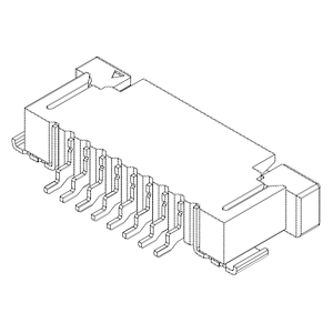 FPC / FFC Connectors IMSA-9616S-08M-GFN4