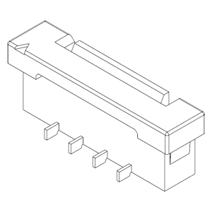 FPC / FFC Connectors IMSA-9619S-07H-GFN4