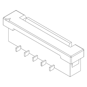 FPC / FFC Connectors IMSA-9619S-10G-GFN4