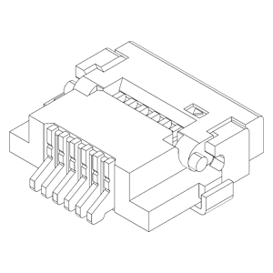 FPC/FFC用コネクタ IMSA-9637S-06Y800-