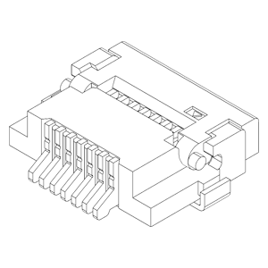 FPC / FFC Connectors IMSA-9637S-07Y800-