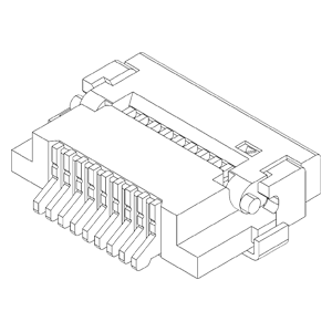 FPC / FFC Connectors IMSA-9637S-09A-GFN4