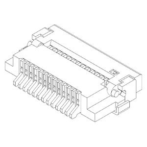 FPC/FFC用コネクタ IMSA-9637S-13Y800-