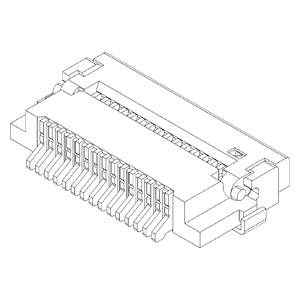 FPC/FFC用コネクタ IMSA-9637S-15Y800-