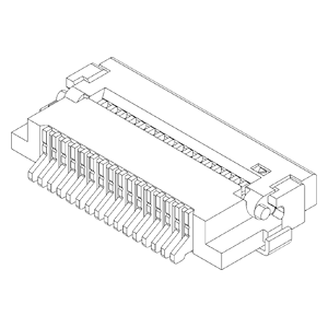 FPC / FFC Connectors IMSA-9637S-16Y800-