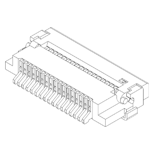 FPC / FFC Connectors IMSA-9637S-17Y800-