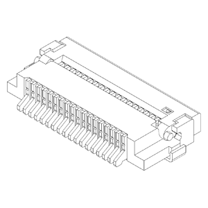 FPC / FFC Connectors IMSA-9637S-18Y800-