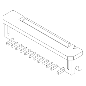 FPC / FFC Connectors IMSA-9639S-15Z01-GFN4