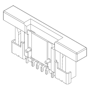 FPC / FFC Connectors IMSA-9664S-04E-GFN4