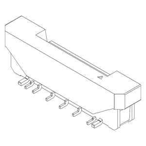 FPC / FFC Connectors IMSA-9665S-08F-GFN4