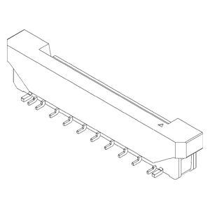 FPC / FFC Connectors IMSA-9665S-16Y800