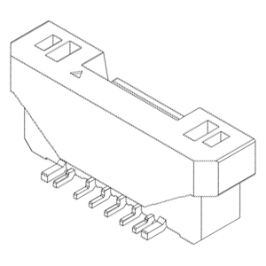 FPC / FFC Connectors IMSA-9687S-08E-GFN4