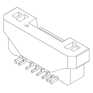 FPC / FFC Connectors IMSA-9687S-08F-GFN4