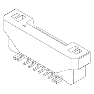 FPC / FFC Connectors IMSA-9687S-12Y800