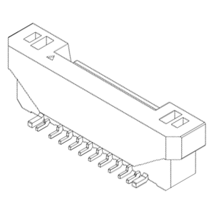 FPC / FFC Connectors IMSA-9687S-16F-GFN4