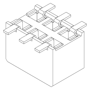 Socket Connectors IMSA-9706S-06Z05-GF