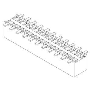 Socket Connectors IMSA-9706S-22Z05-GF