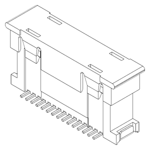 Board to Board Connectors IMSA-9827B-30Z21-GFC