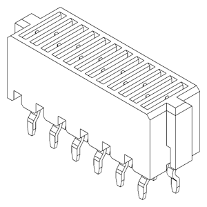 Board to Board Connectors IMSA-9850S-12N-GF